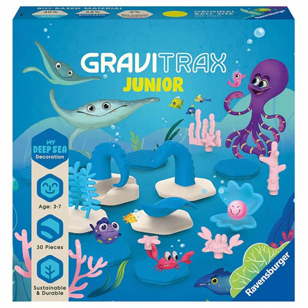 Ravensburger Toys GraviTrax JUNIOR My Ocean Decoration Set