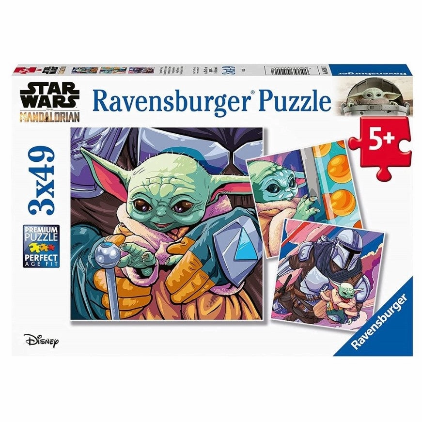 Ravensburger Toys Grogu Moments 3x49pc