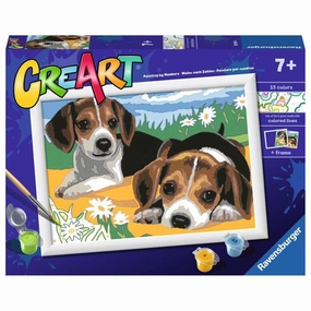 Ravensburger Toys Jack Russel Puppies CreArt