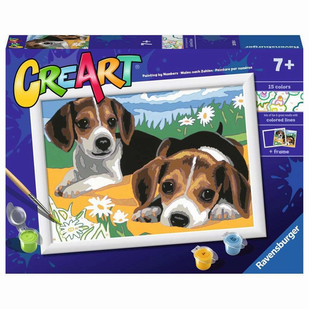 Ravensburger Toys Jack Russel Puppies CreArt