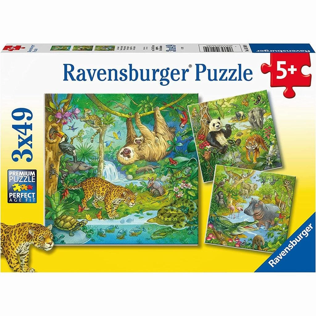 Ravensburger Toys Jungle Fun 3 x 49pc