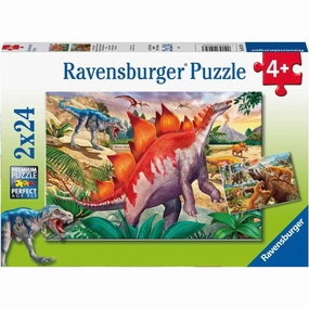 Ravensburger Toys Jurassic Wildlife 2 x 24pc