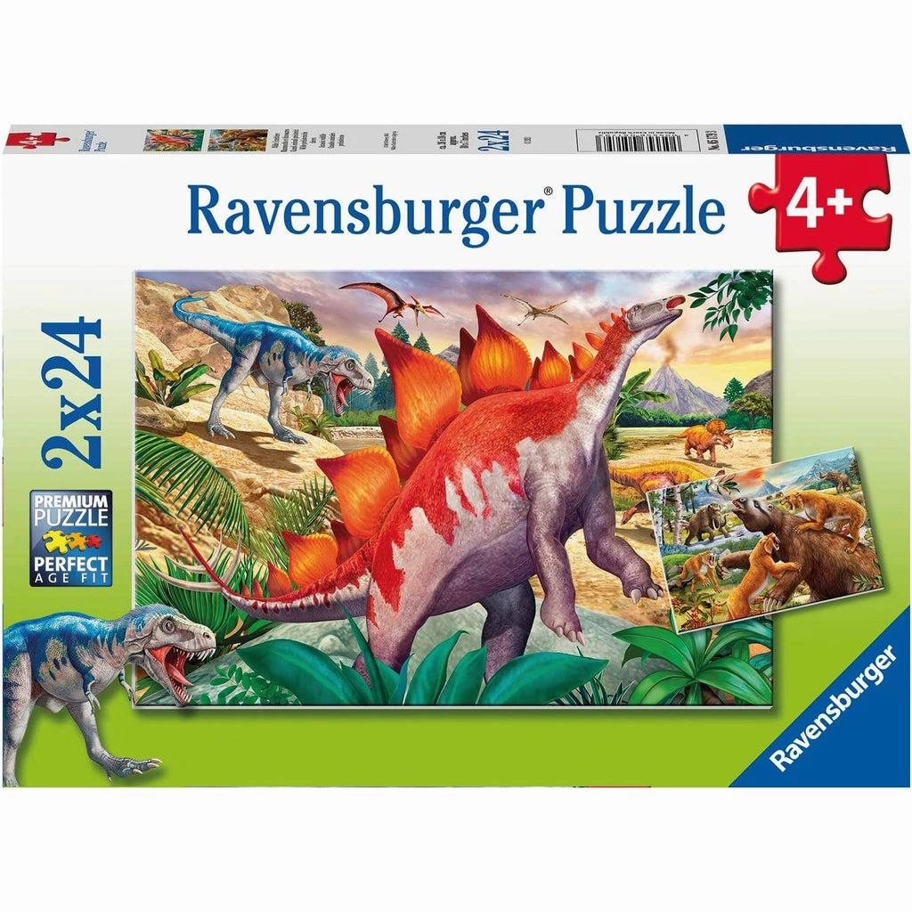 Ravensburger Toys Jurassic Wildlife 2 x 24pc