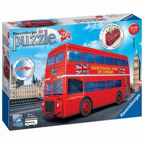 Ravensburger Toys London Bus 3D Puzzle 216pc