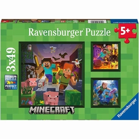 Ravensburger Toys Minecraft Biomes 3 x 49pc