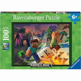 Ravensburger Toys Monster Minecraft 100pc