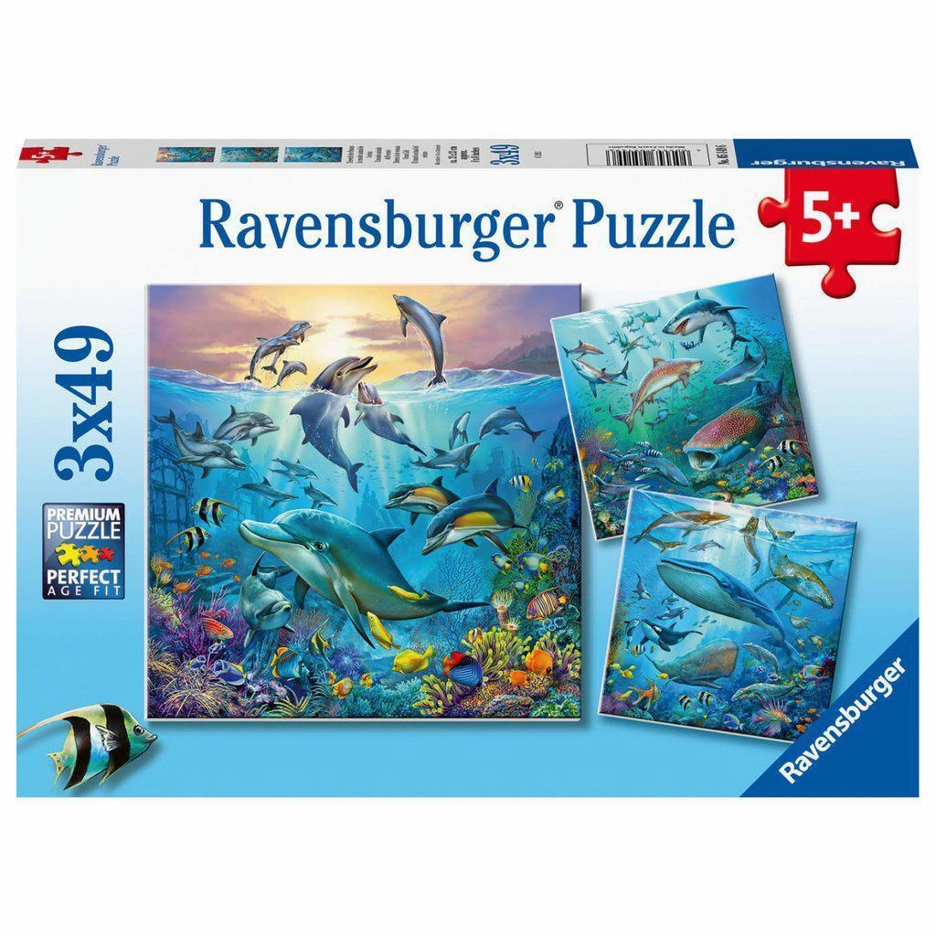 Ravensburger Toys Ocean Life 3x 49pc