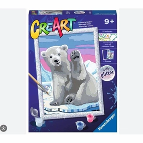Ravensburger Toys Pawsome Polar Bear CreArt