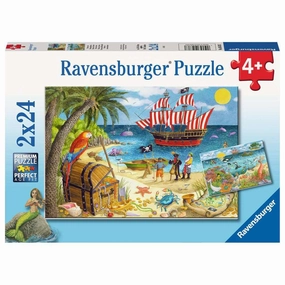 Ravensburger Toys Pirates & Mermaids 2 x 24pc