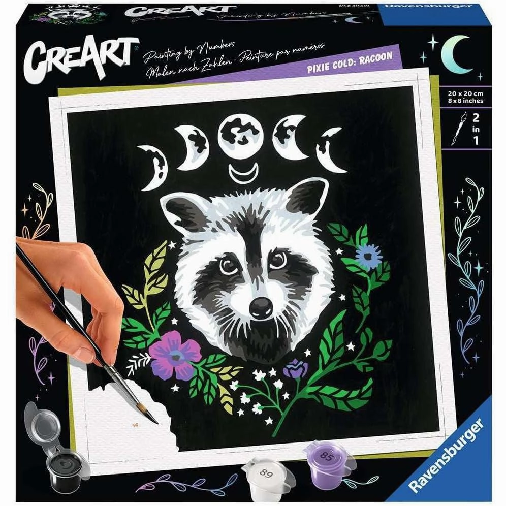 Ravensburger Toys Raccoon Pixie Cold CreArt