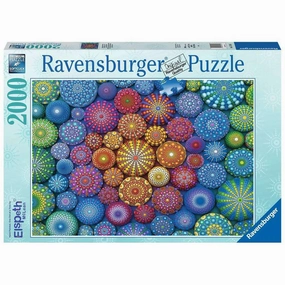 Ravensburger Toys Radiating Rainbow Mandalas 2000pc