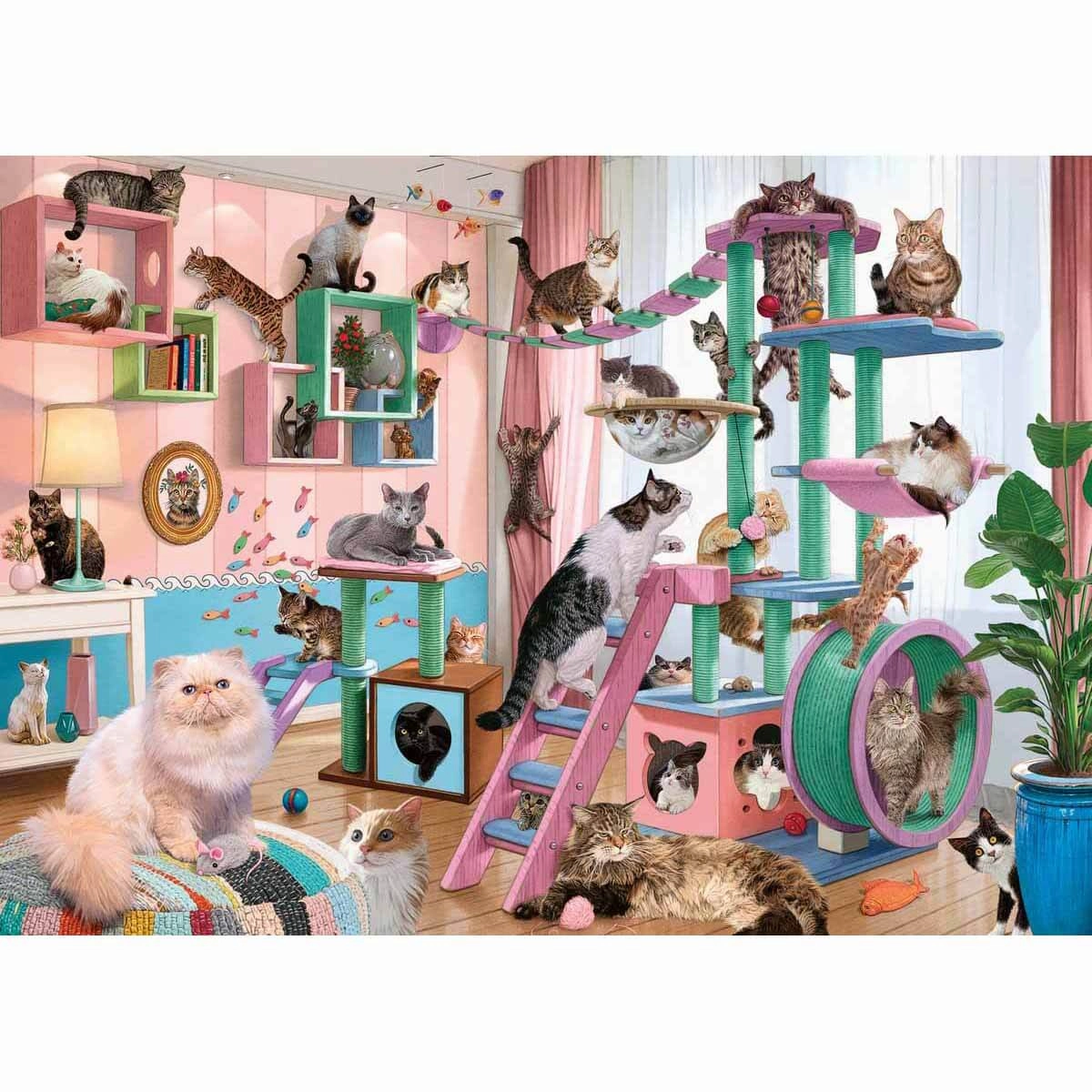 Ravensburger Toys Ravenburger Cat Tree Heaven 1000 Piece Jigsaw Puzzle