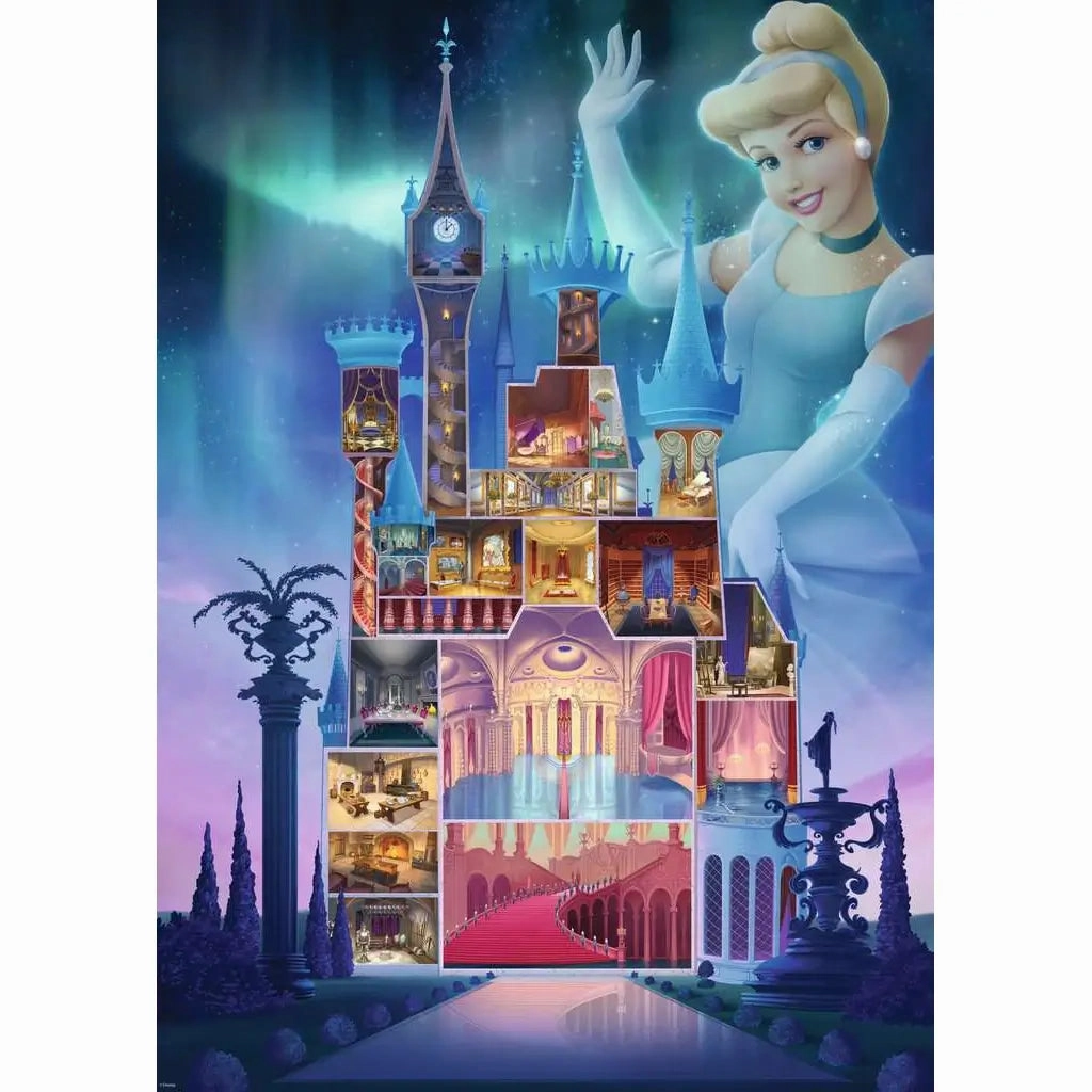 Ravensburger Toys Ravensburger Disney Castles Collection Cinderella 1000 piece Jigsaw Puzzle