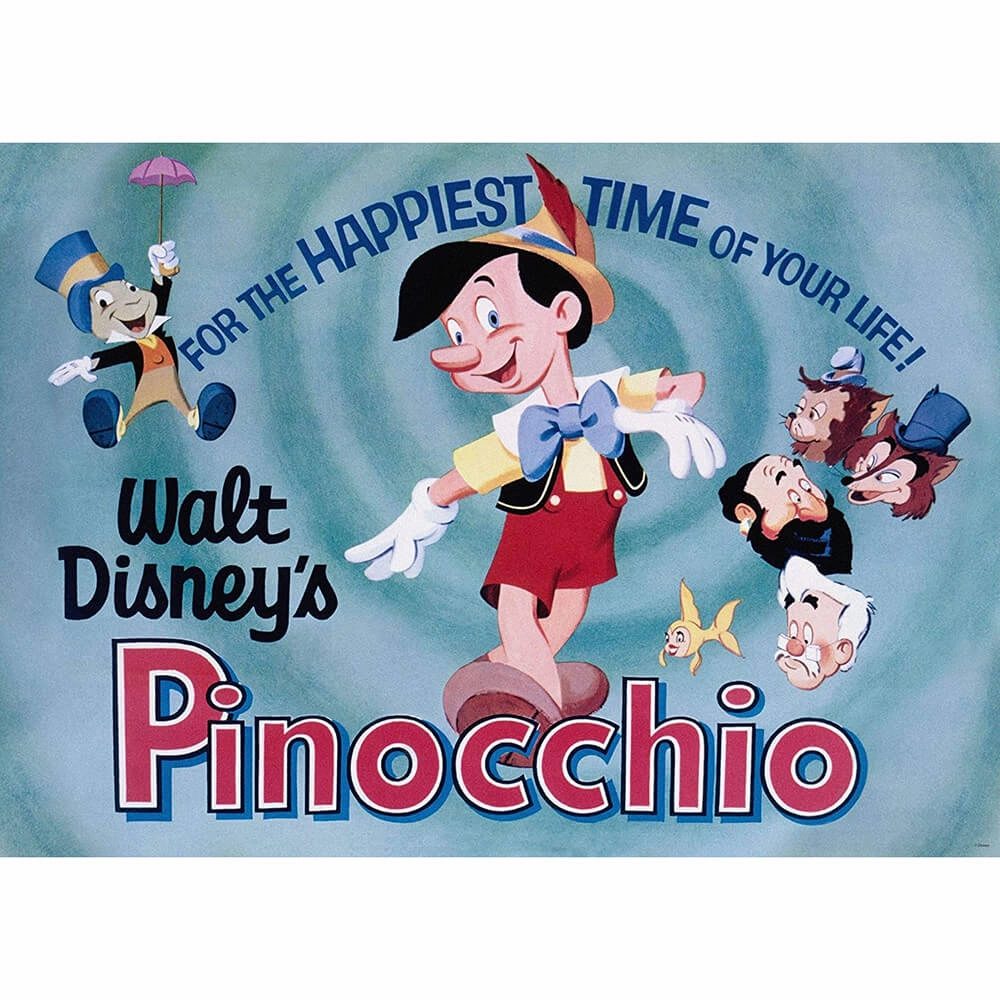 Ravensburger Toys Ravensburger Disney Vault: Pinocchio 1000 Piece Jigsaw Puzzle
