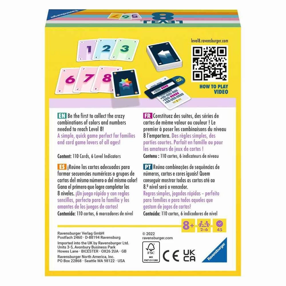 Ravensburger Toys Ravensburger Level 8 Card Game