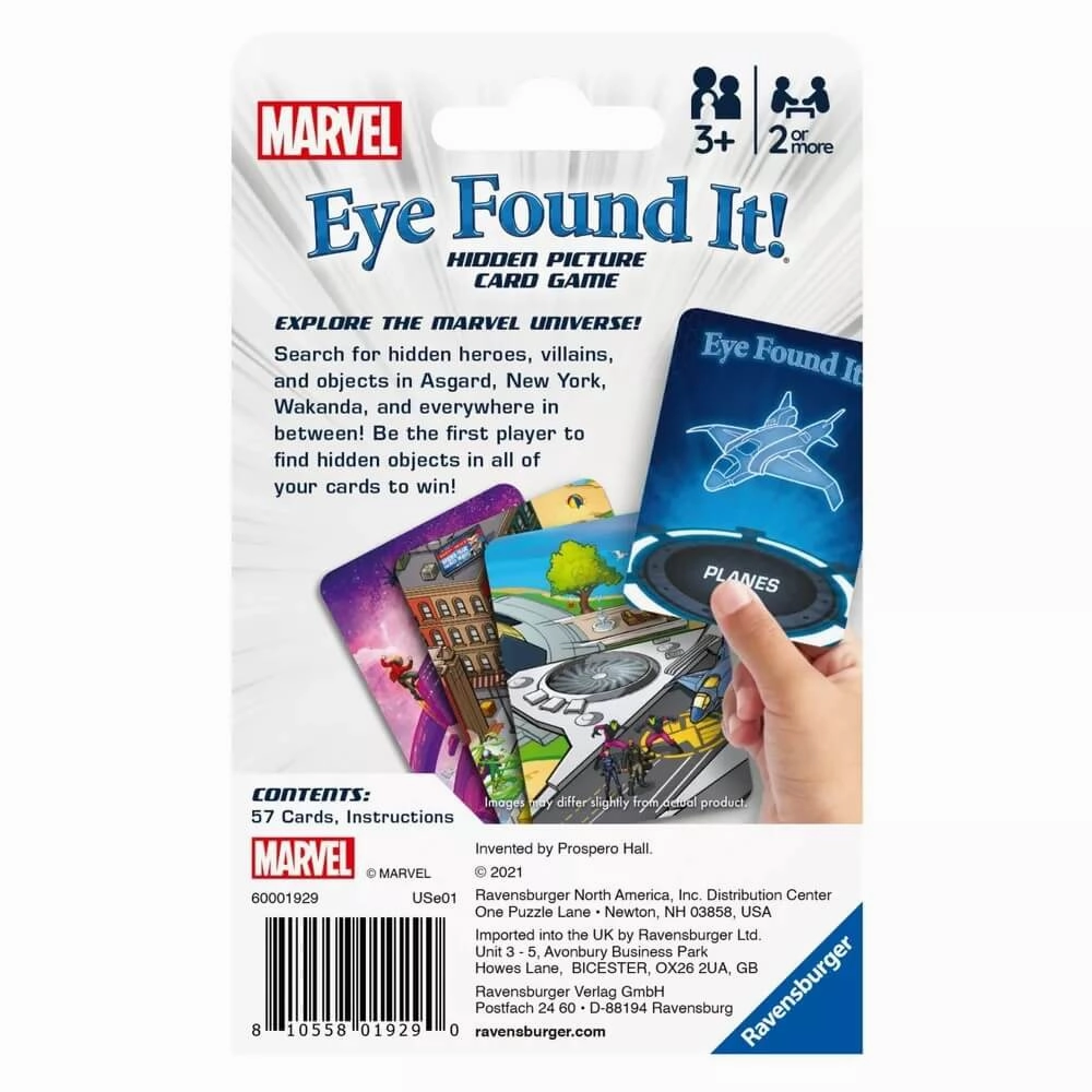 Ravensburger Toys Ravensburger Marvel Eye Found It! Card Game