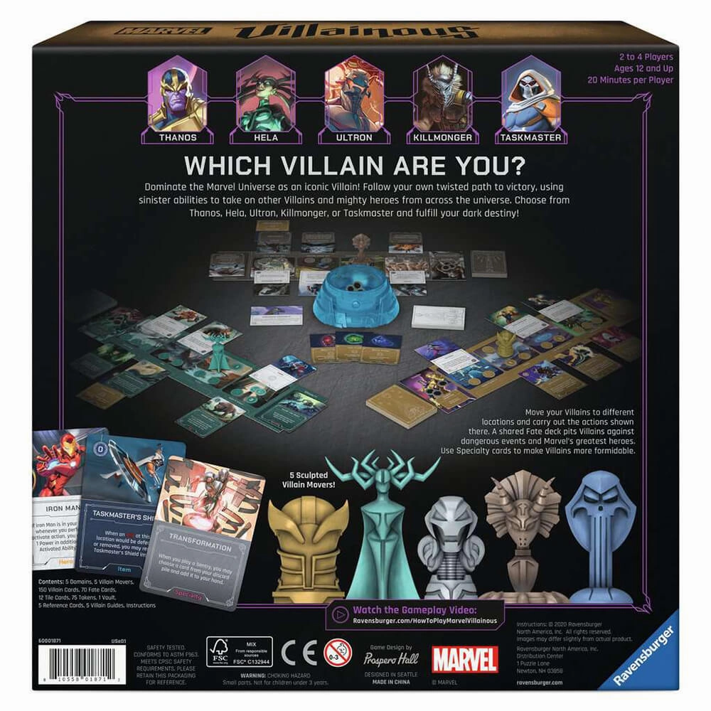 Ravensburger Toys Ravensburger Marvel Villainous Infinite Power Game