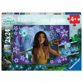 Ravensburger Toys Raya and the Last Dragon Puzzle Pack 2 x 24pc