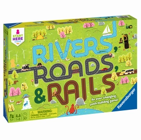 Ravensburger Toys Rivers, Roads & Rails board game