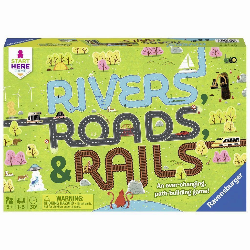 Ravensburger Toys Rivers, Roads & Rails