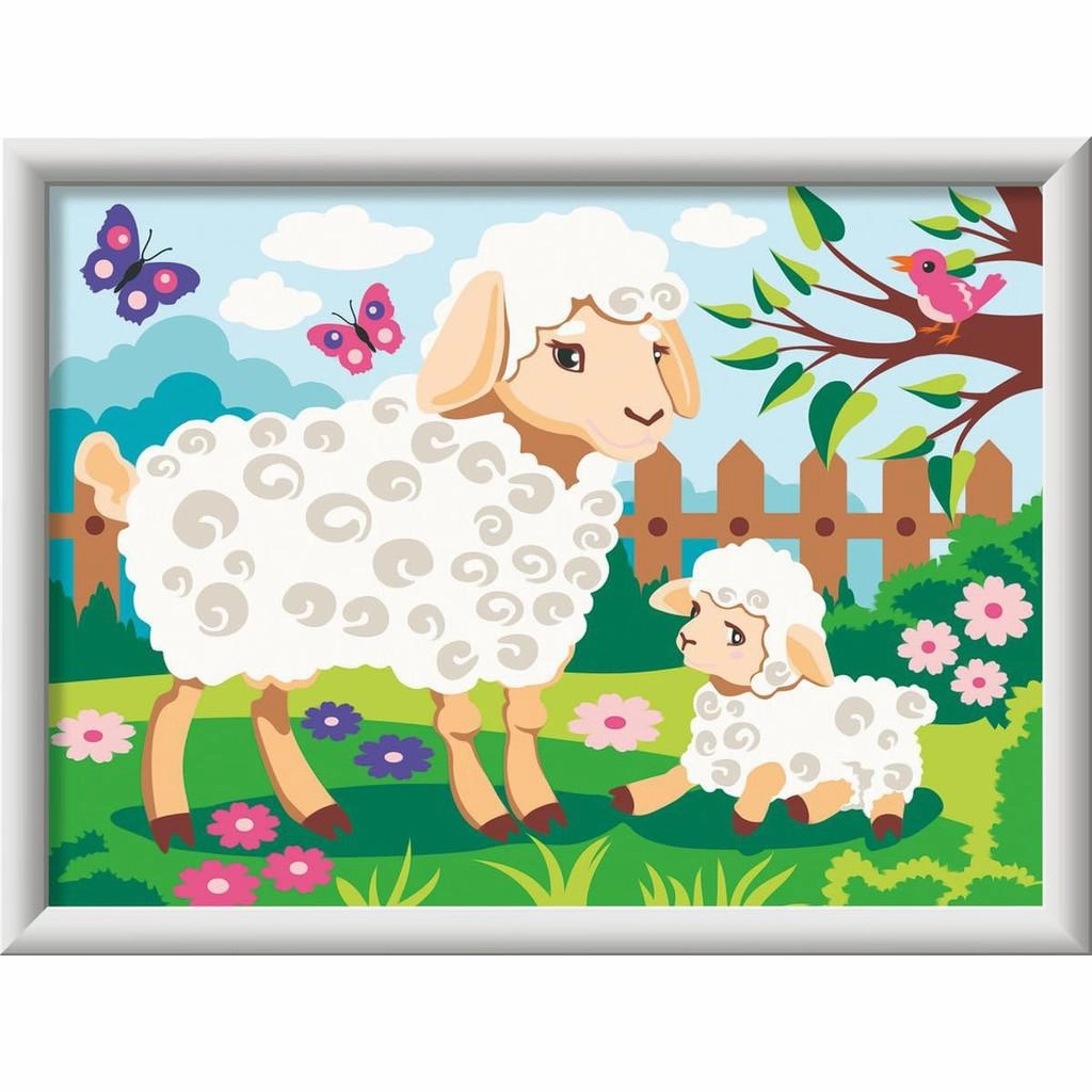 Ravensburger Toys Sheep and Lamb CreArt