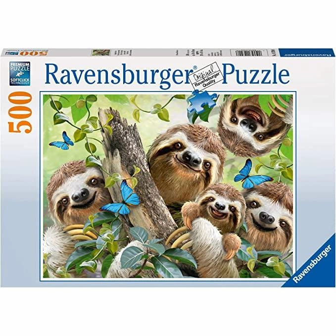 Ravensburger Toys Sloth Selfie 500pc