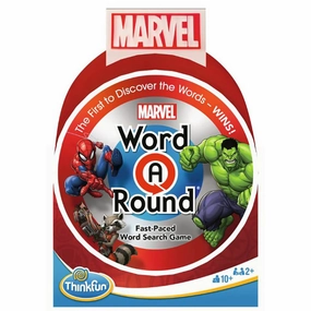 Ravensburger Toys ThinkFun Marvel WordARound Read the Word Around the Card Trivia Game