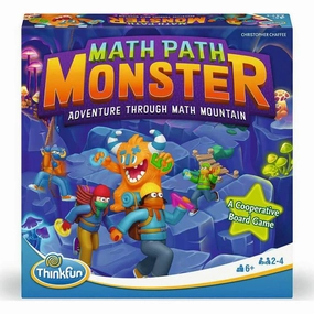 Ravensburger Toys ThinkFun Math Path Monster Adventure Game