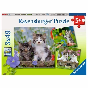 Ravensburger Toys Tiger Kittens 3 x 49pc