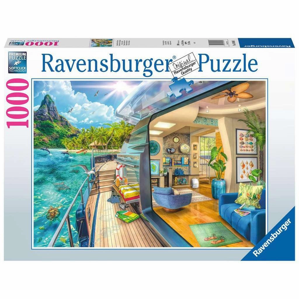 Ravensburger Toys Tropical Island Charter 1000pc