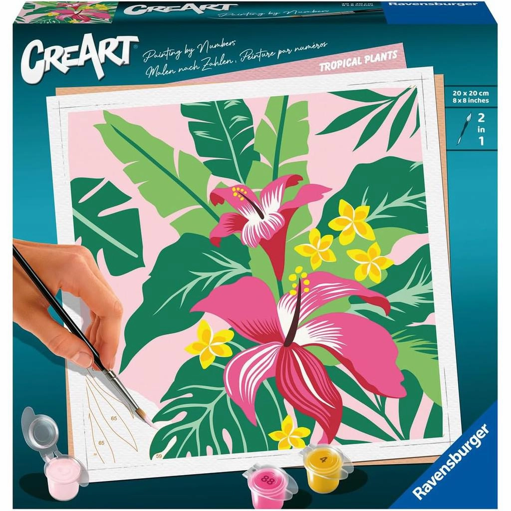 Ravensburger Toys Tropical Plants CreArt