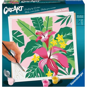 Ravensburger Toys Tropical Plants CreArt