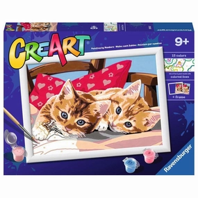 Ravensburger Toys Two Cuddly Cats CreArt