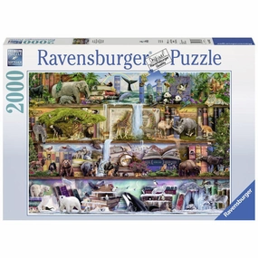 Ravensburger Toys Wild Kingdom Shelves 2000pc