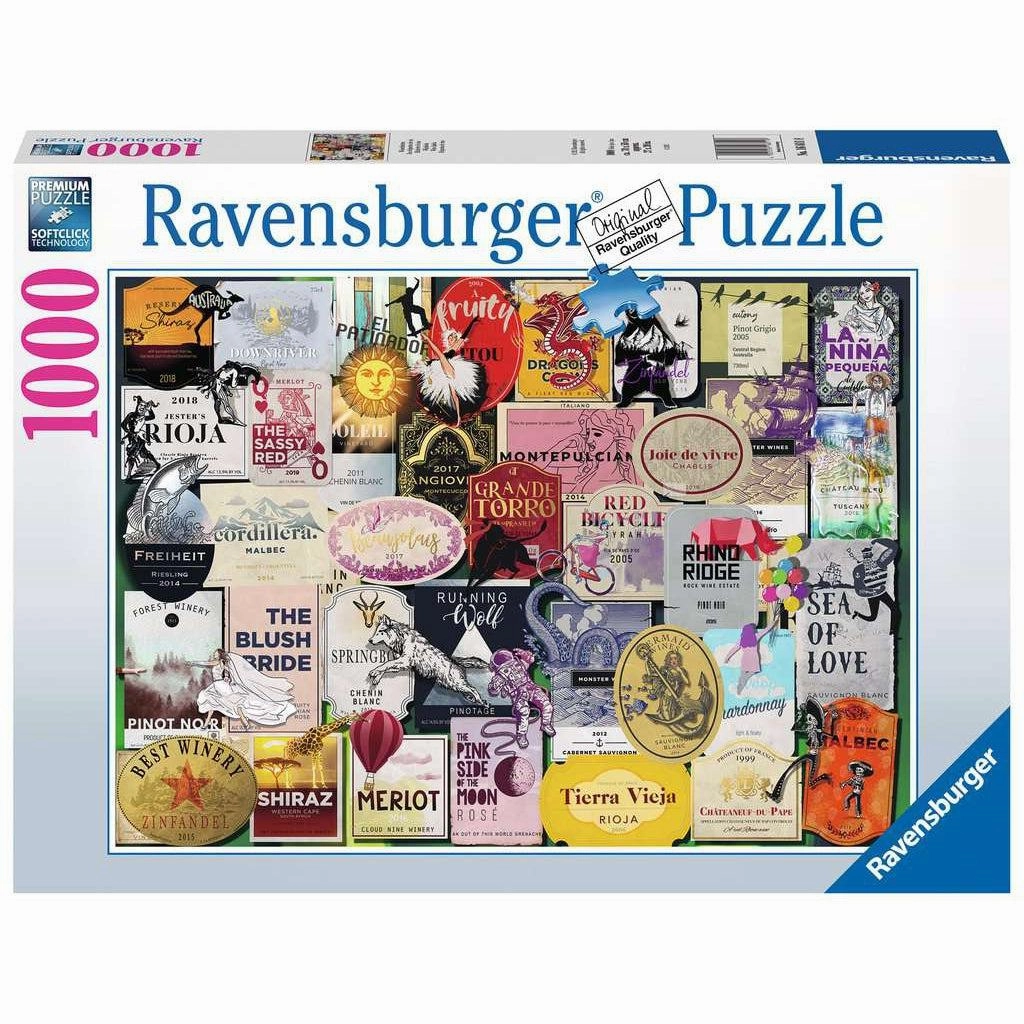 Ravensburger Toys Wine Labels 1000pc