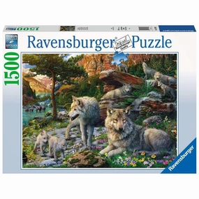 Ravensburger Toys Wolves in Spring 1500pc