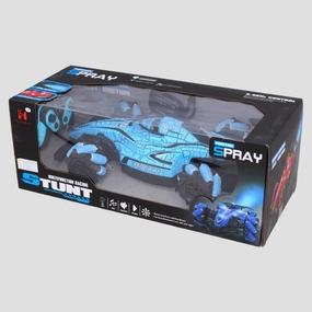 Remote Control Car with Lights & Spray (Blue)