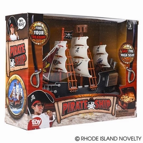 Rhode Island Novelty Toys Rhode Island Novelty 10" Pirate Boat Play Set