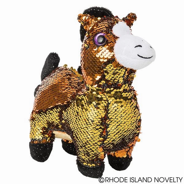 Rhode Island Novelty Toys Rhode Island Novelty 10" Sequinimals Horse Plush
