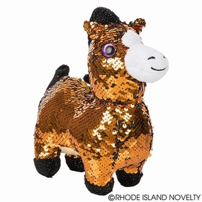 Rhode Island Novelty Toys Rhode Island Novelty 10" Sequinimals Horse Plush