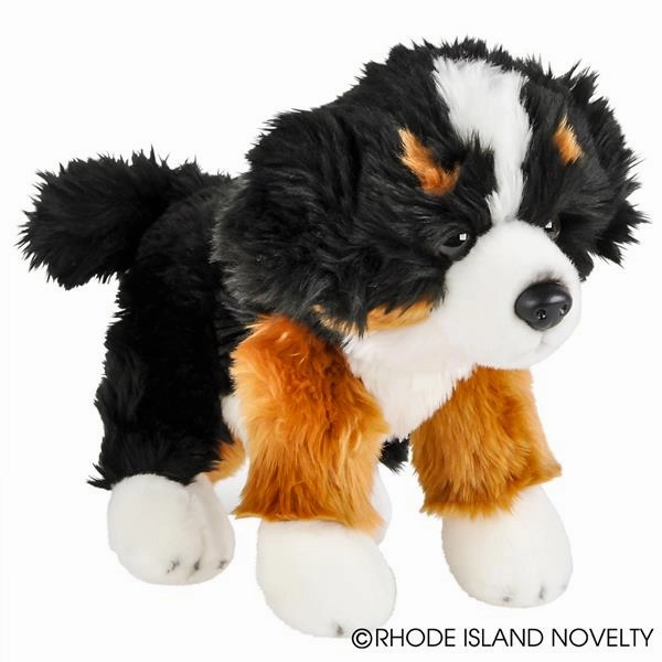 Rhode Island Novelty Toys Rhode Island Novelty 12" Heirloom Floppy Bernese Mountain Dog Plush