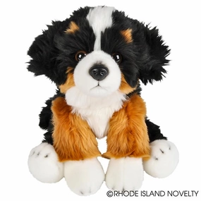 Rhode Island Novelty Toys Rhode Island Novelty 12" Heirloom Floppy Bernese Mountain Dog Plush