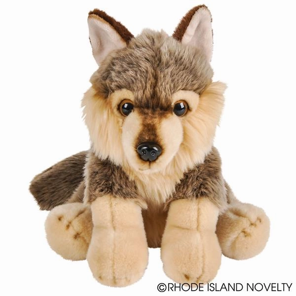 Rhode Island Novelty Toys Rhode Island Novelty 12" Heirloom Floppy Wolf Plush