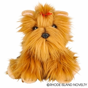 Rhode Island Novelty Toys Rhode Island Novelty 12" Heirloom Floppy Yorkshire Terrier Plush