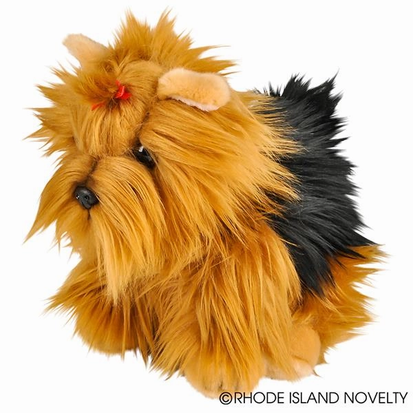 Rhode Island Novelty Toys Rhode Island Novelty 12" Heirloom Floppy Yorkshire Terrier Plush