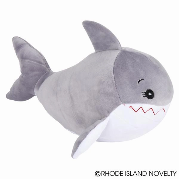 Rhode Island Novelty Toys Rhode Island Novelty 12" Sea Squeeze Great White Shark Plush