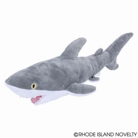 Rhode Island Novelty Toys Rhode Island Novelty 13" Ocean Safe Great White Shark Plush