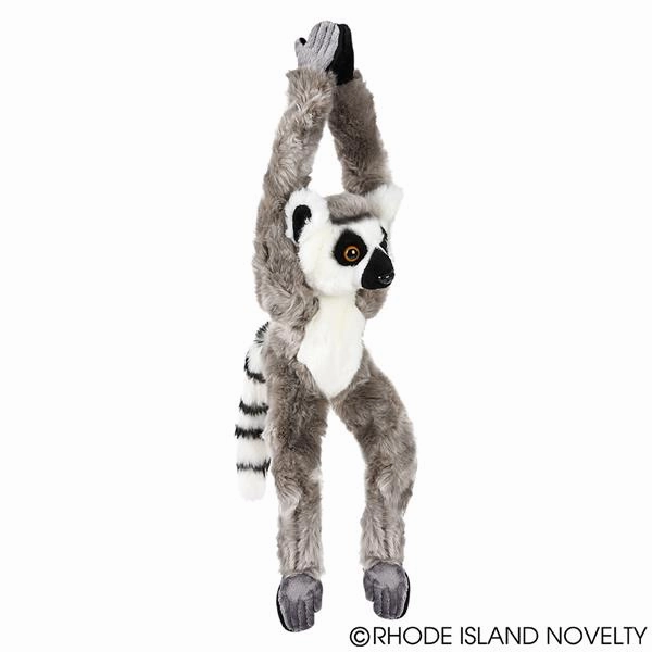 Rhode Island Novelty Toys Rhode Island Novelty 18" Heirloom Hanging Ring Tail Lemur Plush