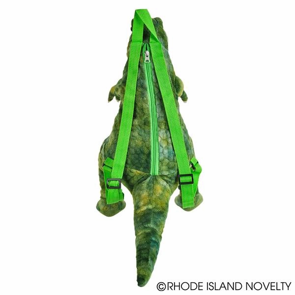 Rhode Island Novelty Toys Rhode Island Novelty 20" Green T-Rex Backpack