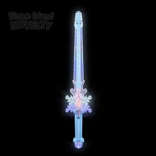 Rhode Island Novelty Toys Rhode Island Novelty 22.75" Light-Up Snowflake Sword
